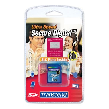 트랜센드 SD 80X (1GB, D&M)_이미지