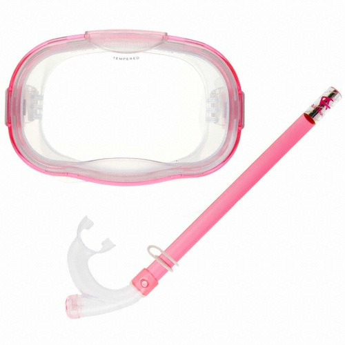 투사 RC-9202 리프투어러 스노클세트 클리어핑크