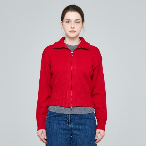 유닛 트레소르 니트 가디건 UFKKCA35BN