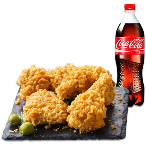 BBQ치킨 BBQ 황금올리브반마리+콜라1.25L_이미지