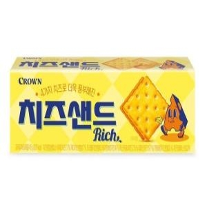 크라운제과 치즈샌드 리치 45g (1개)_이미지