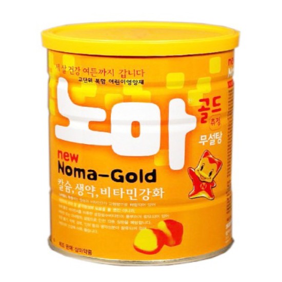 삼아제약 노마 골드 츄정 60정 (1개)