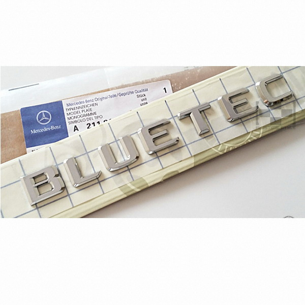 플러스타임 레터링 엠블럼 (BLUETEC, 벤츠)_이미지