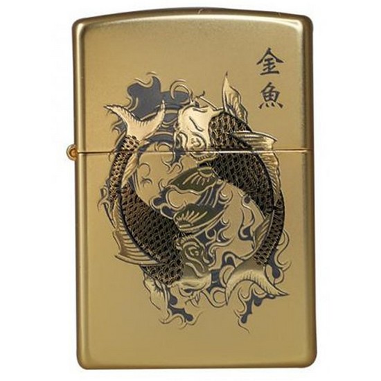 지포(ZIPPO) GOLD FISH GD ZPH4MA045R_이미지
