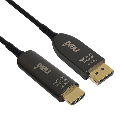 리버네트워크 NEXI DP v1.4 to HDMI v2.1 AOC 광 케이블이미지입니다. 누르면 해당 게시물로 새창이동합니다.