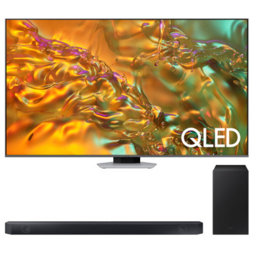 삼성전자 QLED KQ85QD80AFXKR (스탠드+사운드바, HW-Q600C)