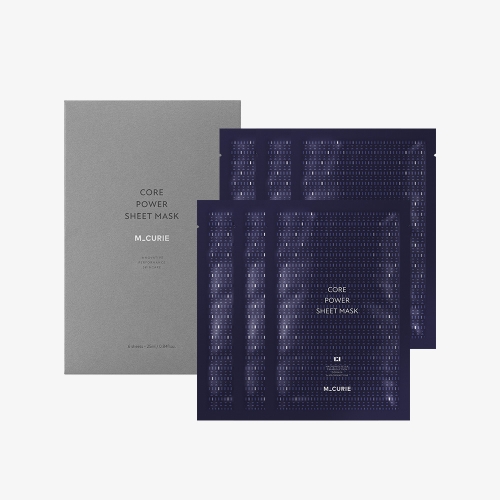 엠퀴리 코어 파워 시트 마스크 25ml x 6ea