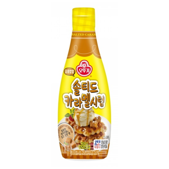 오뚜기 솔티드 카라멜시럽 220g (1개)_이미지
