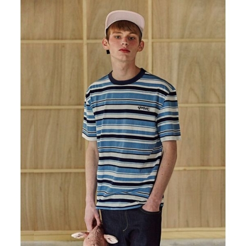 구김스 0704_IBL 스트라이프 반팔티셔츠_이미지