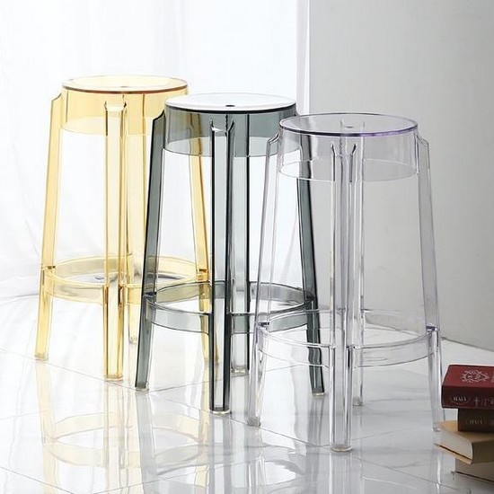 영가구 고스트 투명 바스툴