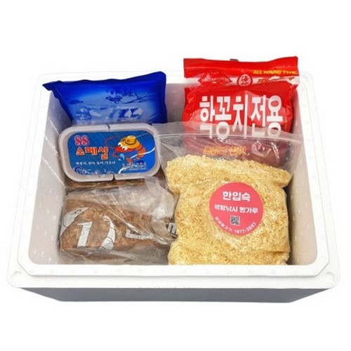 한입슥 국민 생활낚시 밑밥 세트_이미지
