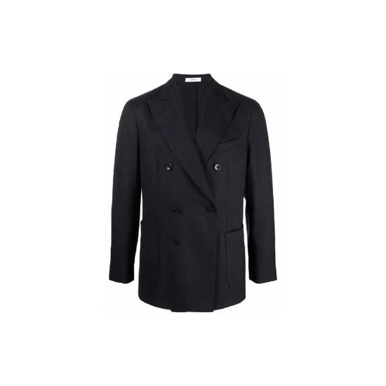 double breasted pinstripe blazer N4302EBUC018 T