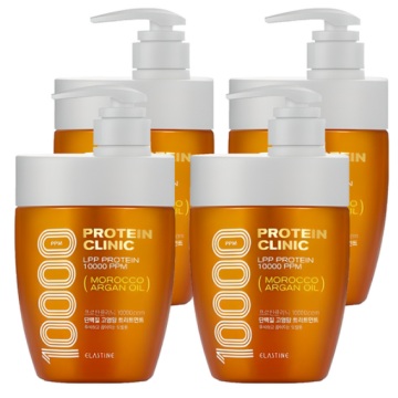 엘라스틴 프로틴클리닉 단백질 고영양 트리트먼트 700ml (4개)_이미지
