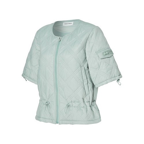 젝시믹스 퀼팅 스트링 반팔 점퍼 XGFPJ01J3_이미지