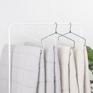 와이드 이불걸이 7P 외 화이트/블랙