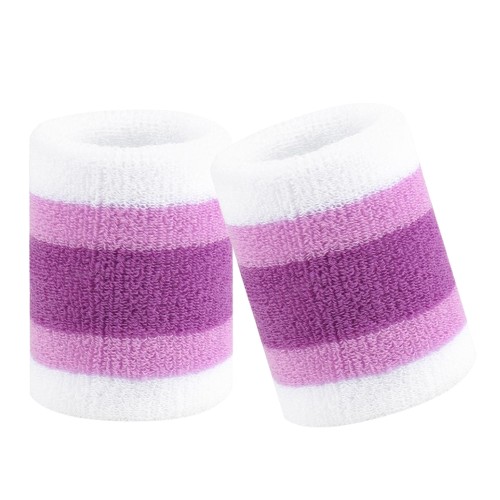 RUSHLY 스포츠 손목 보호 밴드 (화이트+퍼플)_이미지