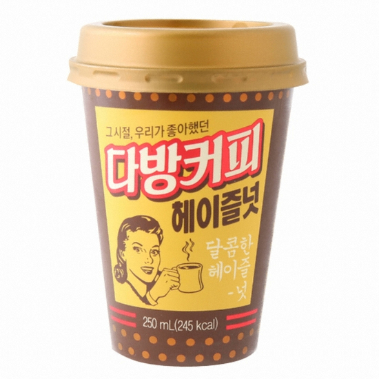 동원F&B 다방커피 헤이즐넛 250ml [12개]