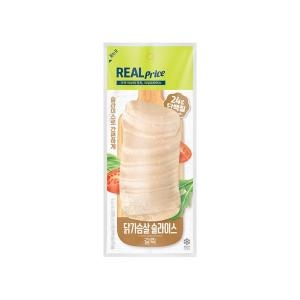리얼 닭가슴살 슬라이스 갈릭 100g