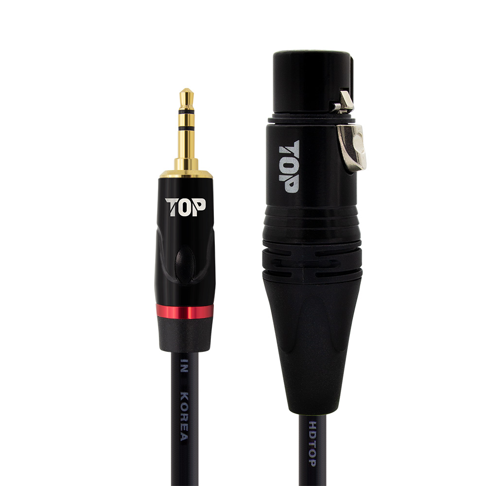 ž���ο���ġ�� HDTOP 3.5���׷��� to XLR �� ����ũ ���̺� ����