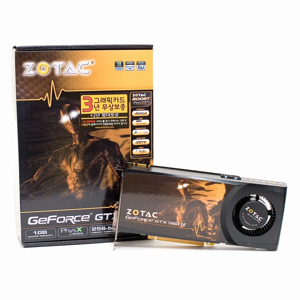 ZOTAC ������ GTX560 SE D5 1GB