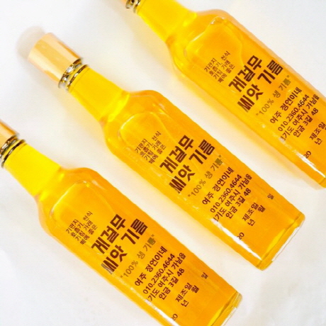  정연이네 게걸무농장 게걸무 씨앗기름 375ml [1개]