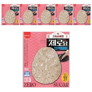 SPC삼립 그릭슈바인 제로닭 블랙페퍼 80g (6개)