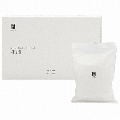 생활공작소 실리카겔 제습제 20g (60개)_이미지