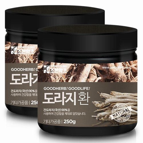 조은약초 도라지환 250g (2개)_이미지