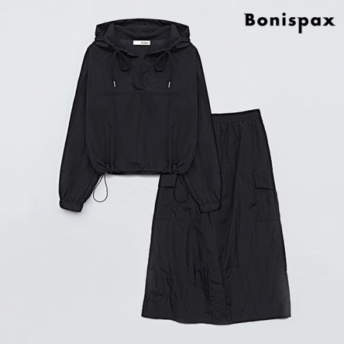 후드 스커트 셋업 XO1OW005L0