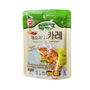 오뚜기 헬로베지 채소가득 카레 200g (2개)_이미지