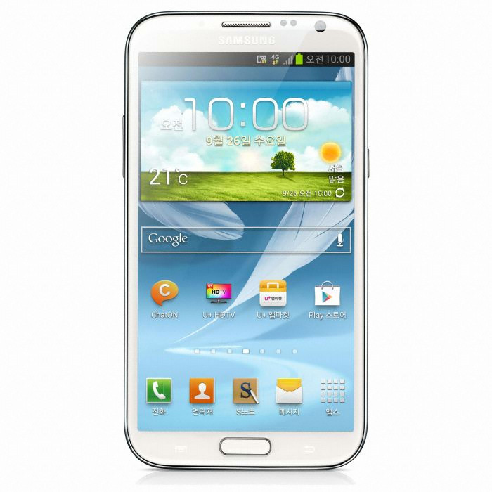 삼성전자 갤럭시노트2 LTE 32GB, LG U+ 완납 (번호이동, 단말할인(공통지원))