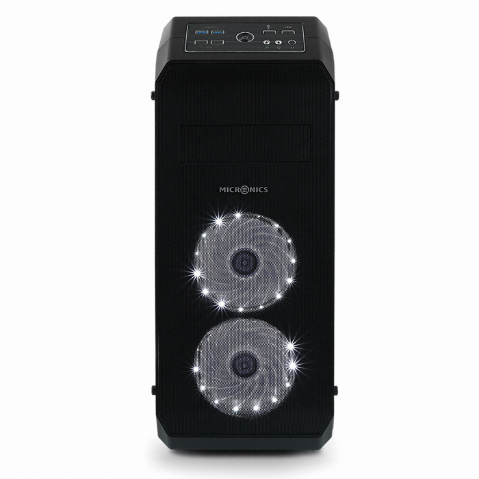 마이크로닉스 Master M400 MESHX강화유리_이미지
