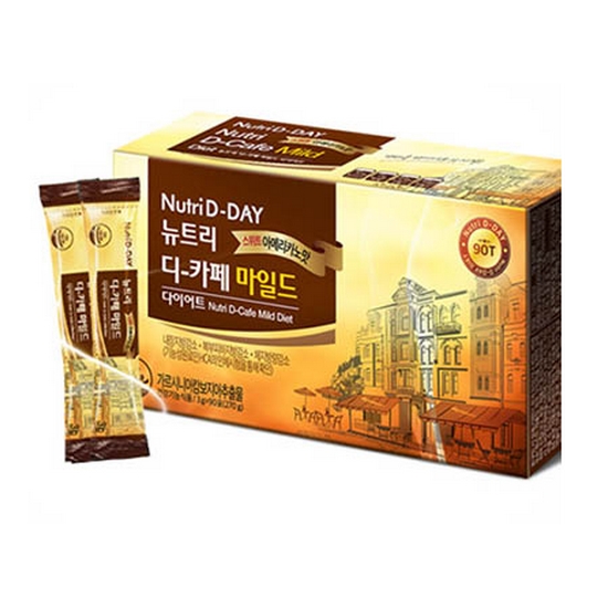 뉴트리디데이 디카페 마일드 다이어트 마일드 스위트 아메리카노맛 90포 (1개)