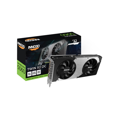 INNO3D 지포스 RTX 5060 OC D7 8GB TWIN X2_이미지