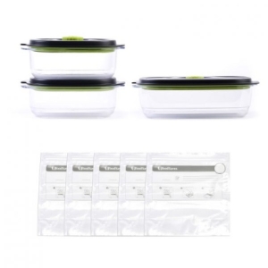 푸드세이버 진공 밀폐 용기 세트 3개 코스트코_이미지