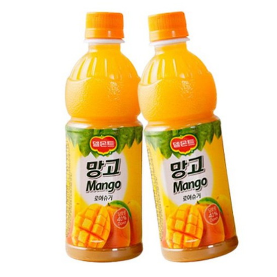 롯데칠성음료 델몬트 망고 로어슈거 400ml (20개)_이미지