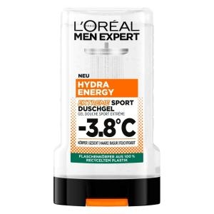 로레알파리 맨 엑스퍼트 하이드라 에너지 스포츠 샤워젤 250ml (1개)_이미지