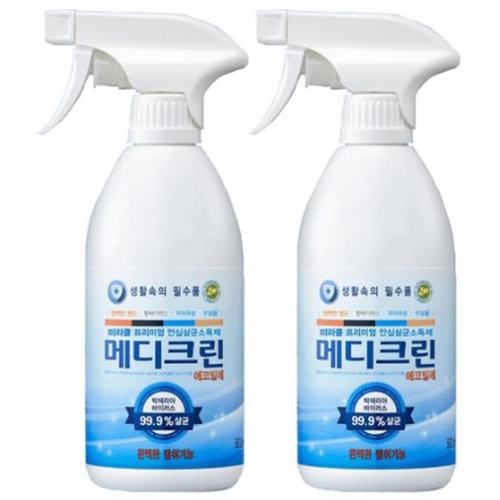  미라클코리아 메디크린 500ml [2개]