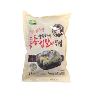 쫄깃바삭 통통 김말이튀김 1kg