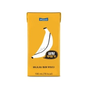 매일유업 바나나는 원래 맛있다 190ml (20개)_이미지