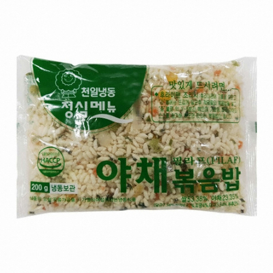 천일식품 야채볶음밥 200g (3개)_이미지