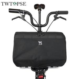 다혼  TWTOPSE 사이클링 대형 자전거 바구니 가방 Brompton 접이식 3SXITY PIKES 3 홀에 적합 Tern 21L