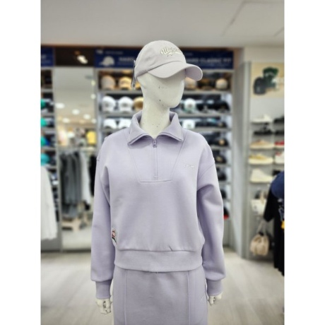 PLAY GAME 여성 반집업 맨투맨 N243TS711P