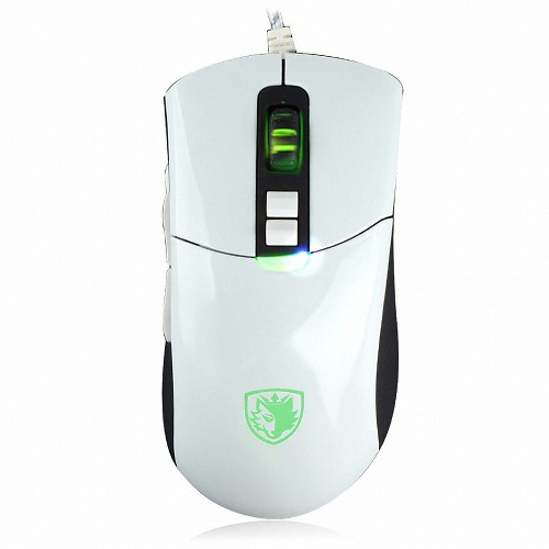 SADES SA-S16 GUNBLADE RGB 게이밍 마우스 (화이트)