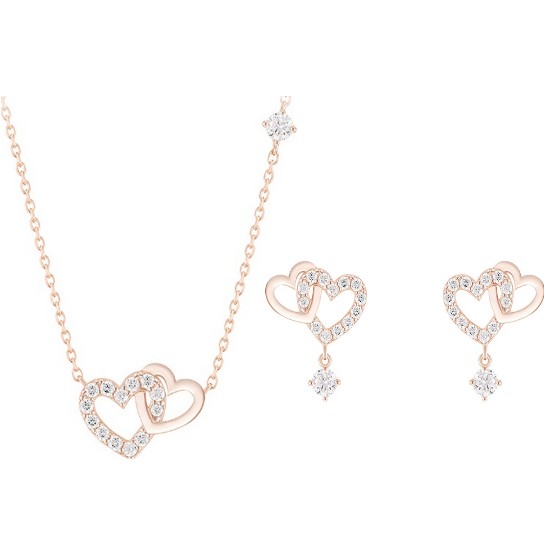 제이에스티나 DOUBLE HEART 목걸이+귀걸이 세트 SET-J0-1085이미지입니다. 누르면 해당 게시물로 새창이동합니다.