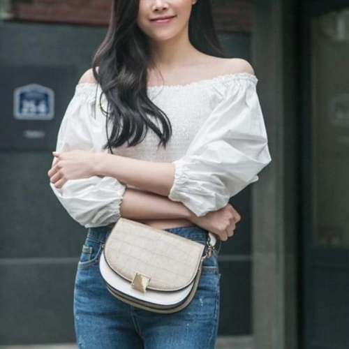 라일리 Rly 여성 미니크로스백 유니크 크로커 포인트 디자인 S9517466_이미지