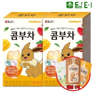 포켓몬 콤부차 망고리치 10Tx2개+두부과자 또는 크리스피롤