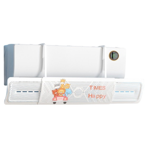 비엠디자인 귀여운 동물그림 3in1 에어컨 바람막이