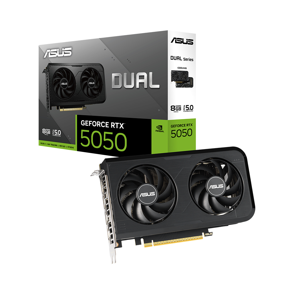 ASUS DUAL 지포스 RTX 5050 D6 8GB 인텍앤컴퍼니