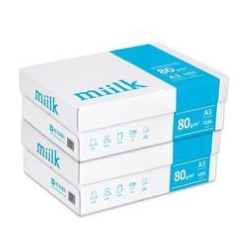 한국제지 밀크 복사용지 A3 80g (2,500매)_이미지
